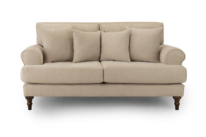 Summer Beige Fabric 3 and 2 Seater Sofa