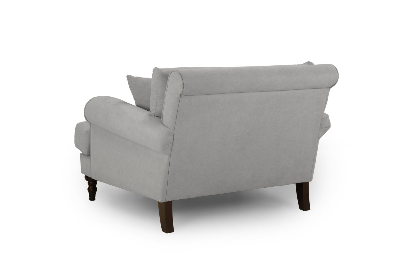 Summer Grey Fabric Armchair