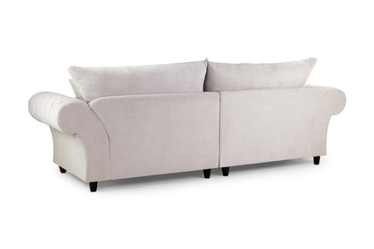 Windsor Stone Fabric 4 Seater Sofa