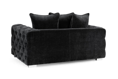 Ankara Grey Velvet 2 Seater Sofa